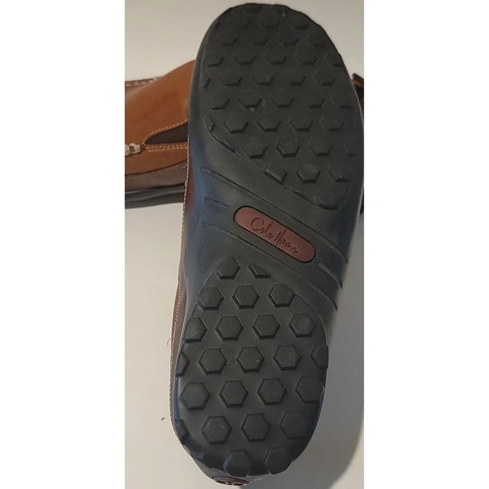 Cole Haan Tucker Loafers‎ Men's Shoes Driving Moccasin Tan Brown Leather Sz 8.5